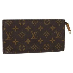 LOUIS VUITTON Monogram Bucket GM Accessory Pouch LV Auth 140741